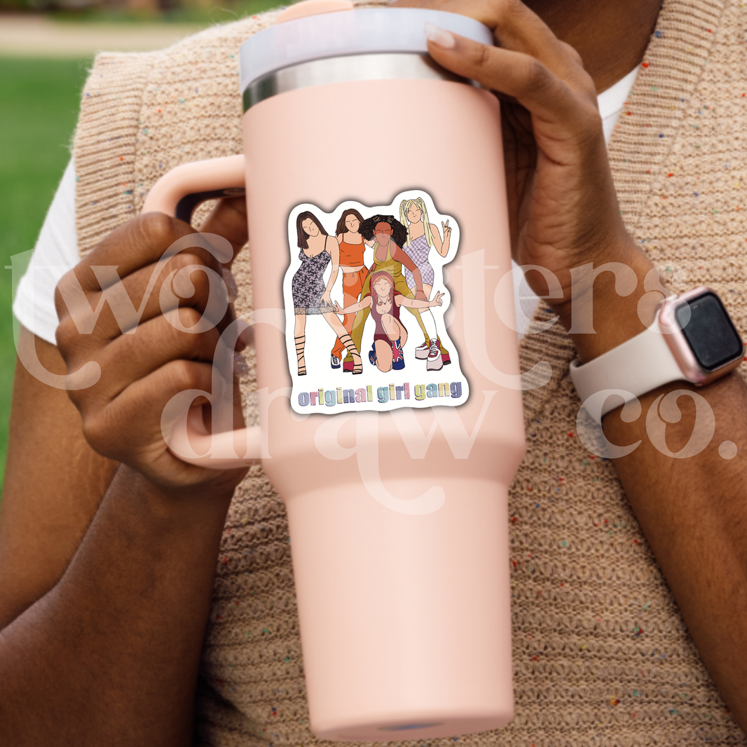 Spice Girls Original Girl Gang Sticker