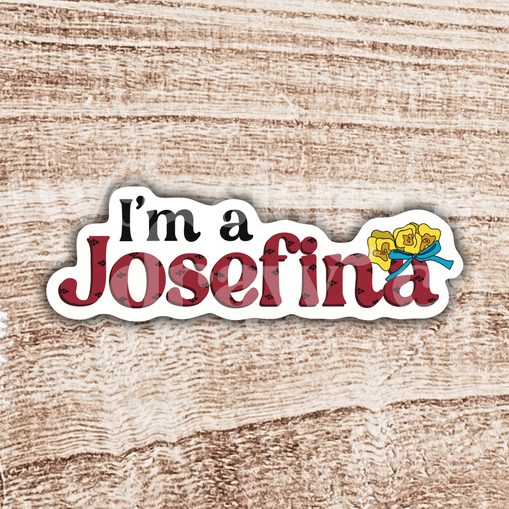 I'm A Josefina American Girl Sticker