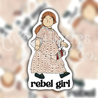 American Girl Felicity Rebel Girl Sticker