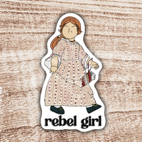 American Girl Felicity Rebel Girl Sticker