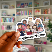 Original Girl Gang Nostalgic American Girl Sticker