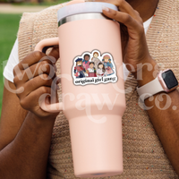 Original Girl Gang Nostalgic American Girl Sticker