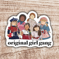 Original Girl Gang Nostalgic American Girl Sticker
