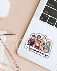 Original Girl Gang Nostalgic American Girl Sticker