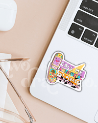 Call Me Antisocial But Please Don't Call Me Sticker