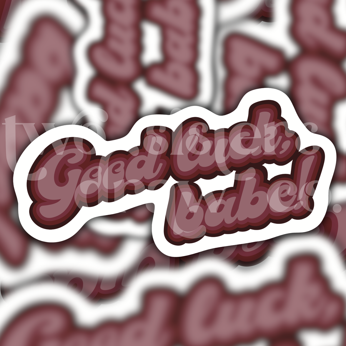 Good Luck Babe! Chappell Roan Sticker