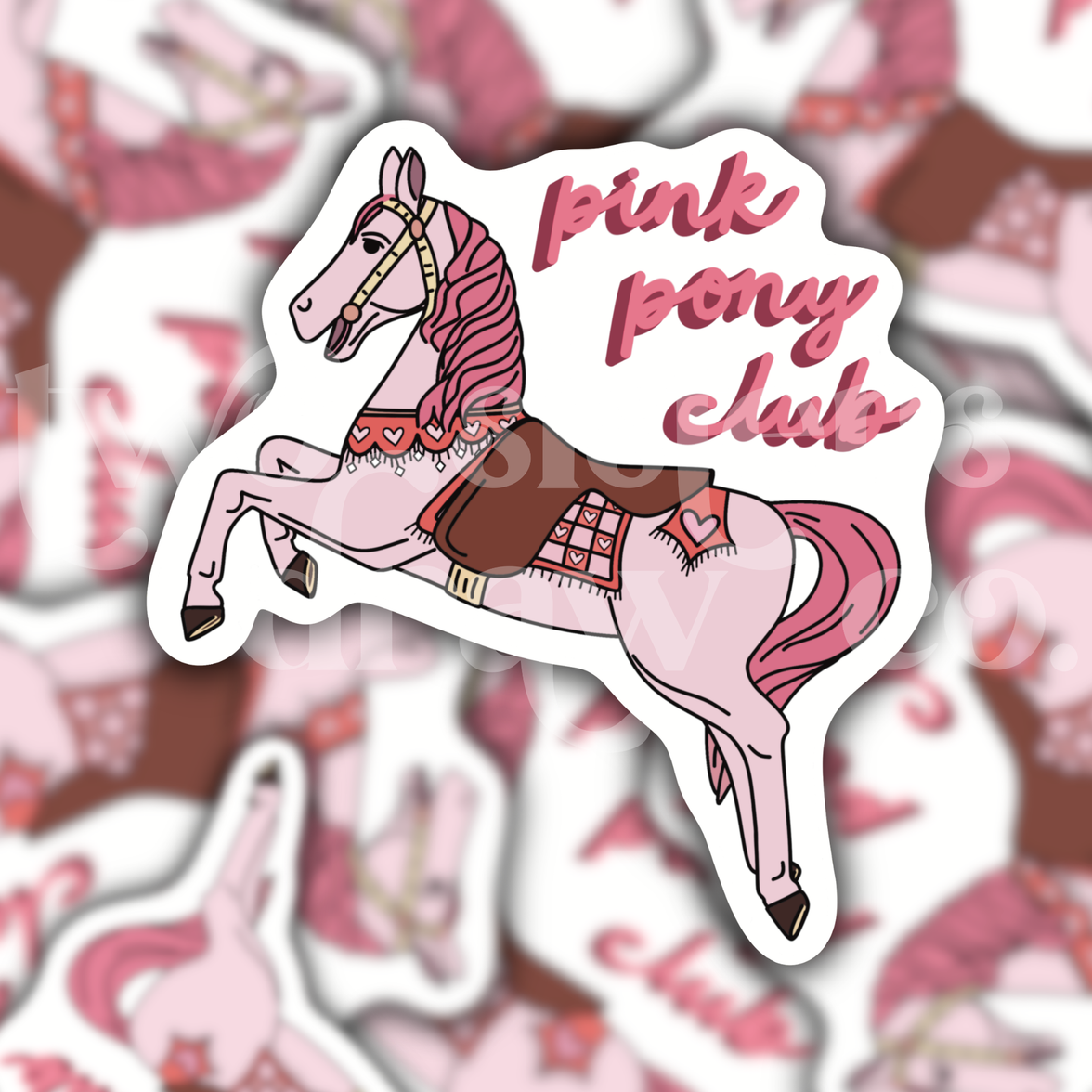 Pink Pony Club Chappell Roan Sticker
