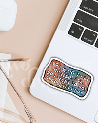 Do I Want to Be Invited? Introvert Sticker