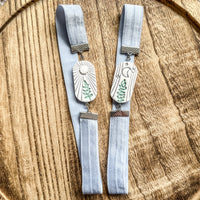 Celestial Sprig Bookmark | Sun & Moon Clay Page Holder