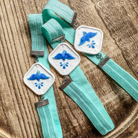 Soaring Swallow Bookmark | Hand-Painted Bird Clay Page Holder