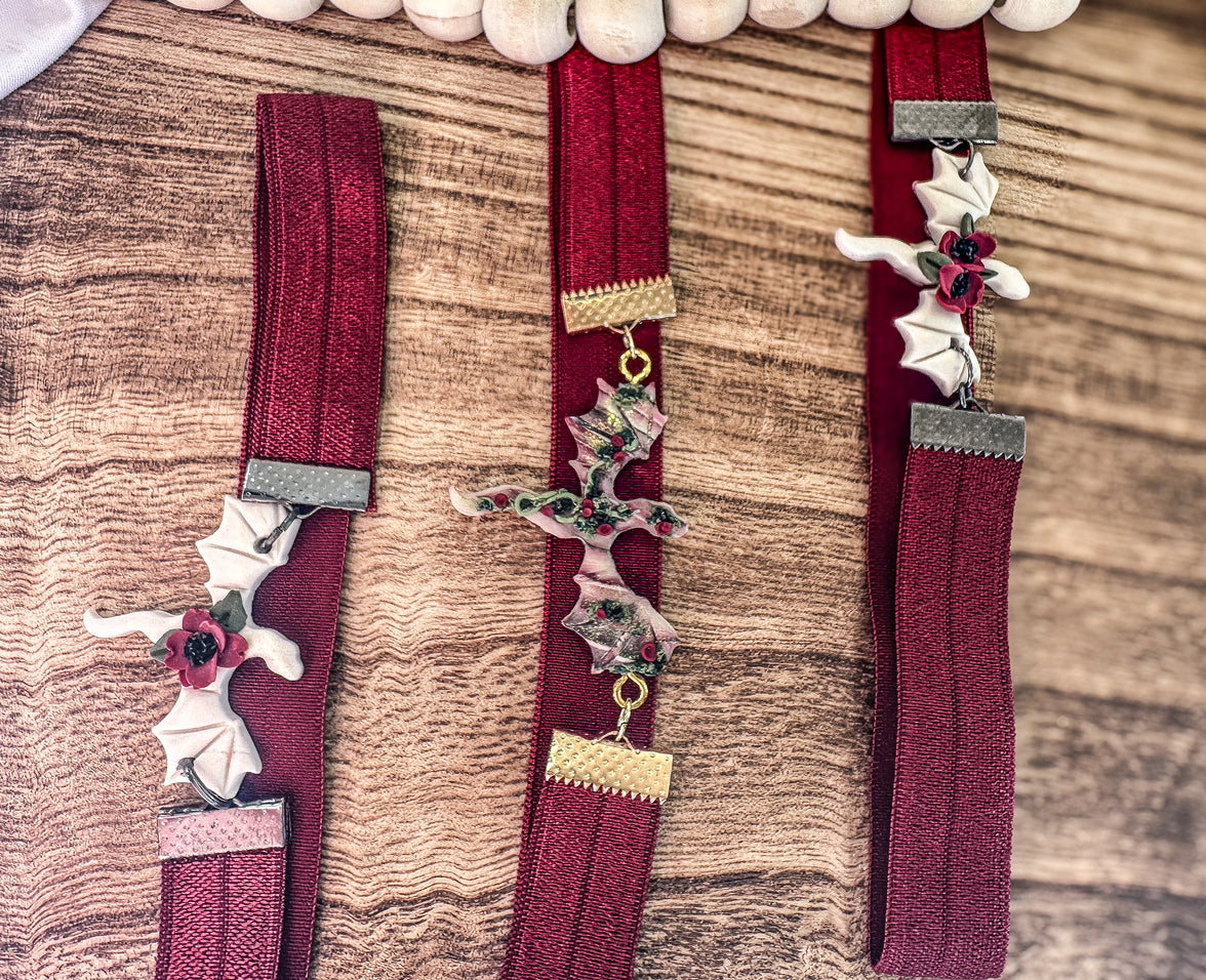 Handmade Dragon Rider Clay Bookmark | Fantasy Book Accessory