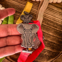 Stately Elephant Bookmark | Embossed Artisan Clay Page Holder