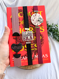Smutty Book Club Clay Bookmark | Spicy Romance Elastic Page Holder