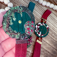 Shire Door Bookmark | Round Hobbit Hole Clay Page Holder