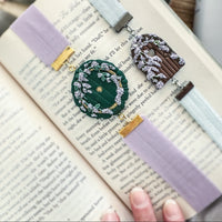 Shire Door Bookmark | Round Hobbit Hole Clay Page Holder