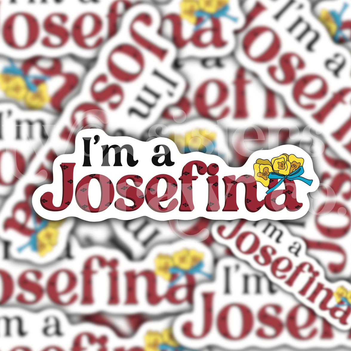 I'm A Josefina American Girl Sticker