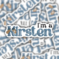 I'm A Kirsten American Girl Sticker