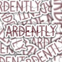 Most Ardently Pride & Prejudice Sticker