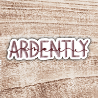 Most Ardently Pride & Prejudice Sticker