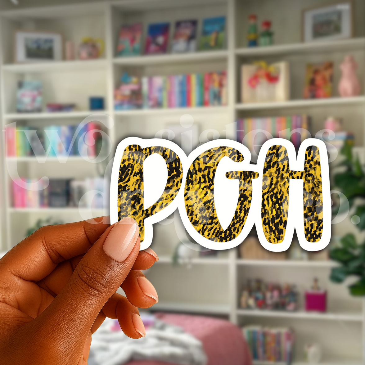 Pittsburgh Black & Gold PGH Sticker