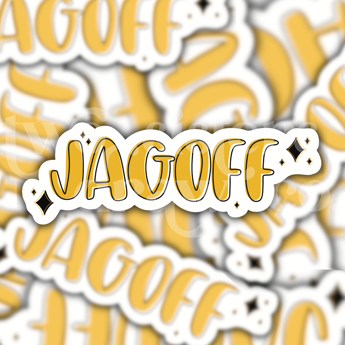 Jagoff Sparkly Pittsburgh Sticker