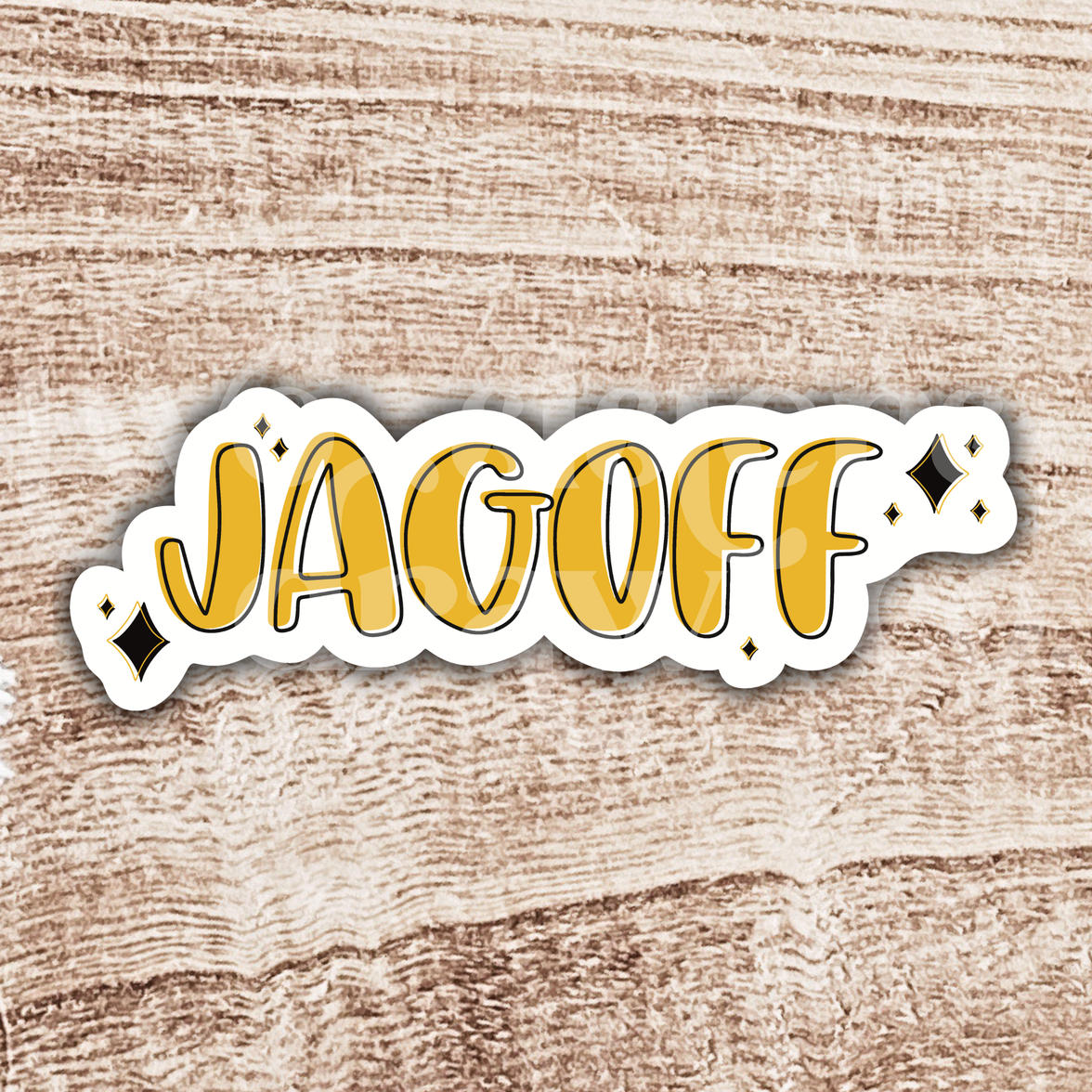 Jagoff Sparkly Pittsburgh Sticker