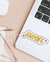 Jagoff Sparkly Pittsburgh Sticker