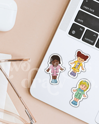 Polly Pocket Tiny Dolls Multi-pack Stickers