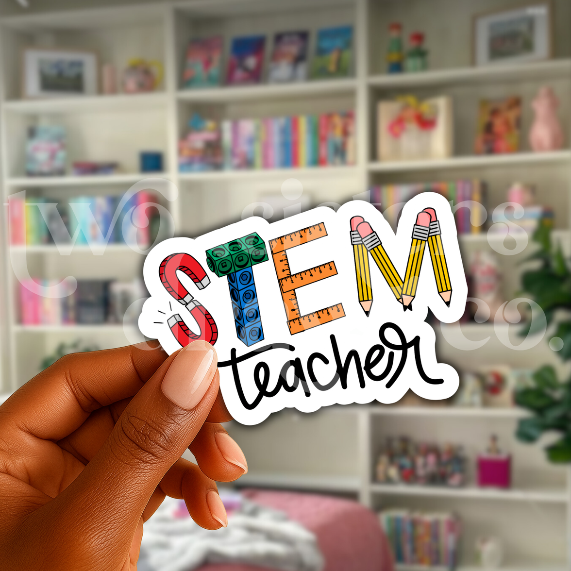 STEM Teacher Sticker