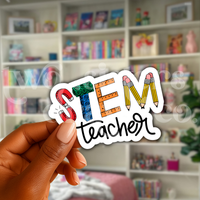 STEM Teacher Sticker