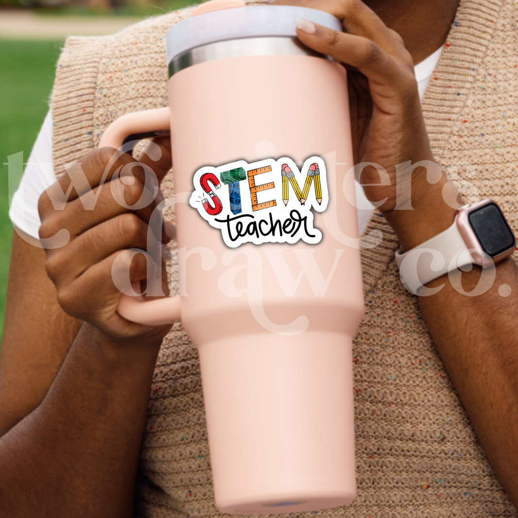 STEM Teacher Sticker