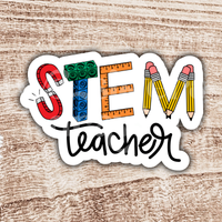 STEM Teacher Sticker