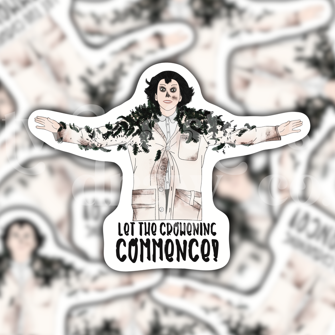 Moira Rose "The Crowening" Schitt's Creek Sticker
