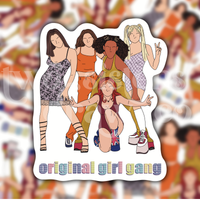 Spice Girls Original Girl Gang Sticker