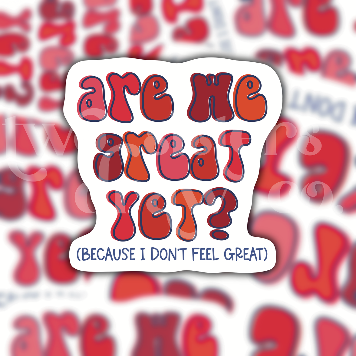 Are We Great Yet? Social Justice Sticker