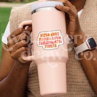 Girls Just Wanna Have Fundamental Rights Sticker
