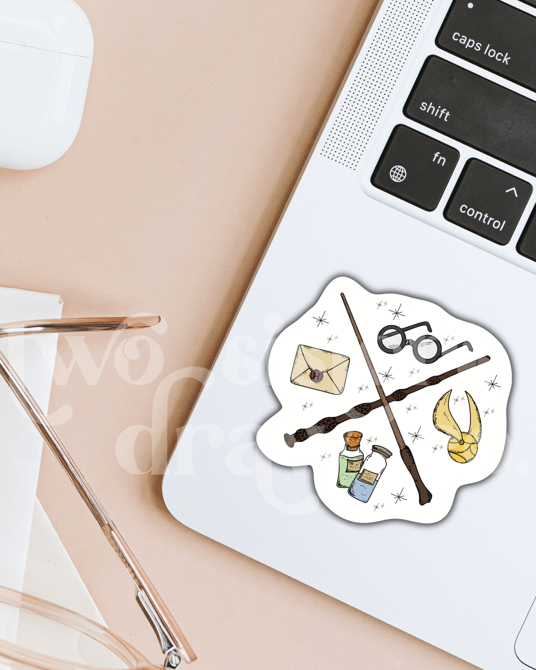 Harry Potter Wands Sketch Sticker