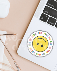 Have the Day You Voted For Social Justice Sticker