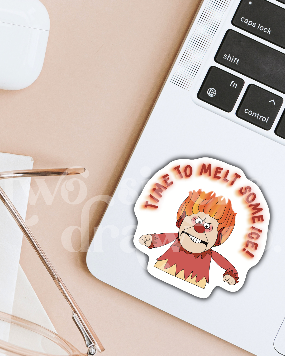 Heat Miser Melt Some ICE Social Justice Sticker