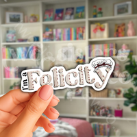 I'm A Felicity American Girl Sticker