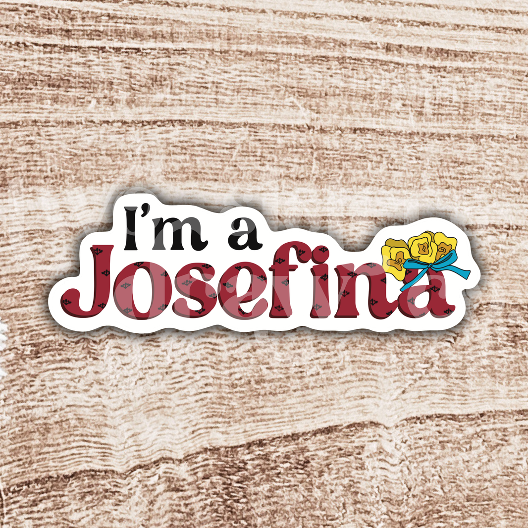 I'm A Josefina American Girl Sticker