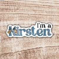 I'm A Kirsten American Girl Sticker