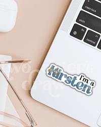 I'm A Kirsten American Girl Sticker