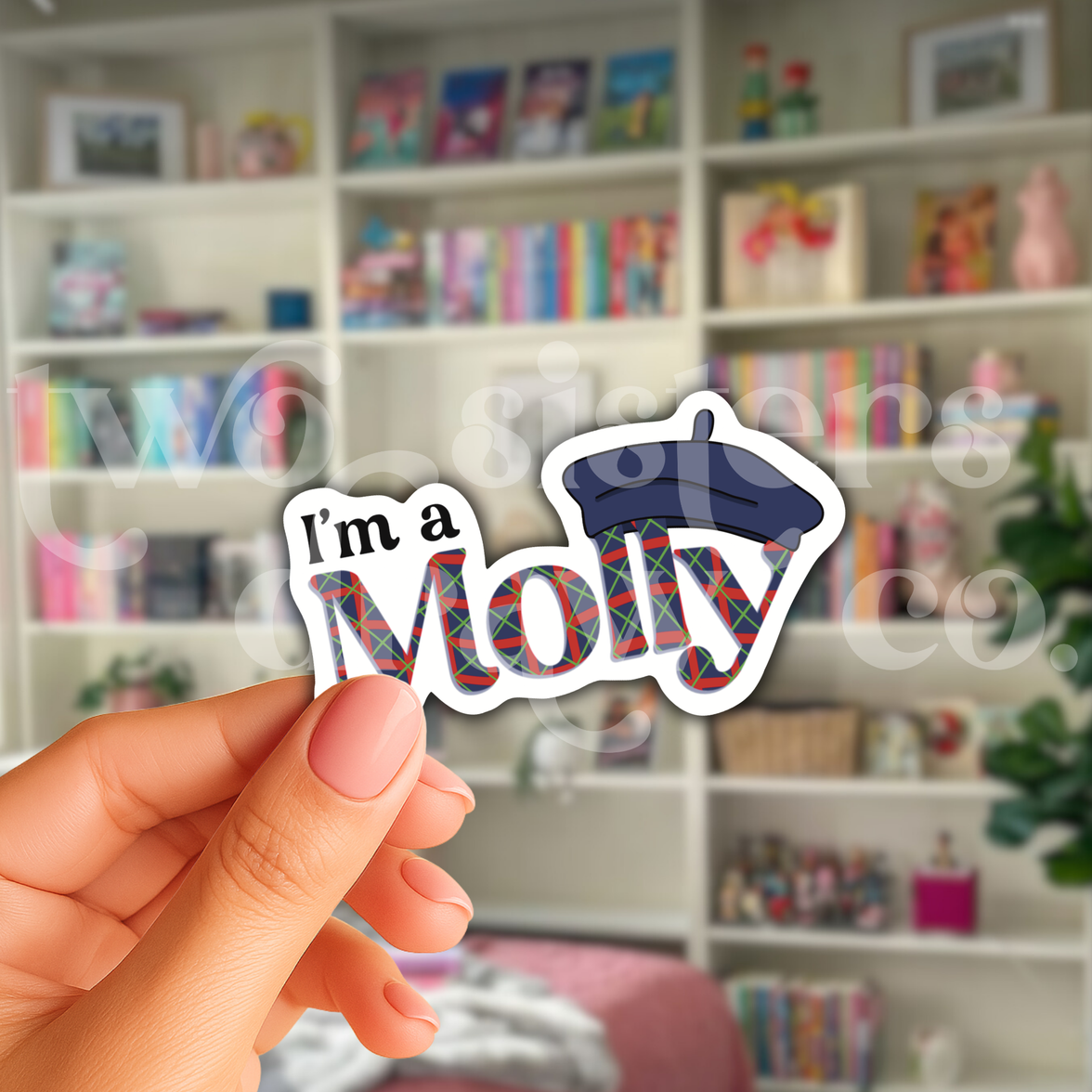 I'm A Moly American Girl Sticker