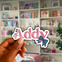I'm A Addy American Girl Sticker