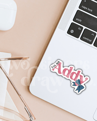 I'm A Addy American Girl Sticker