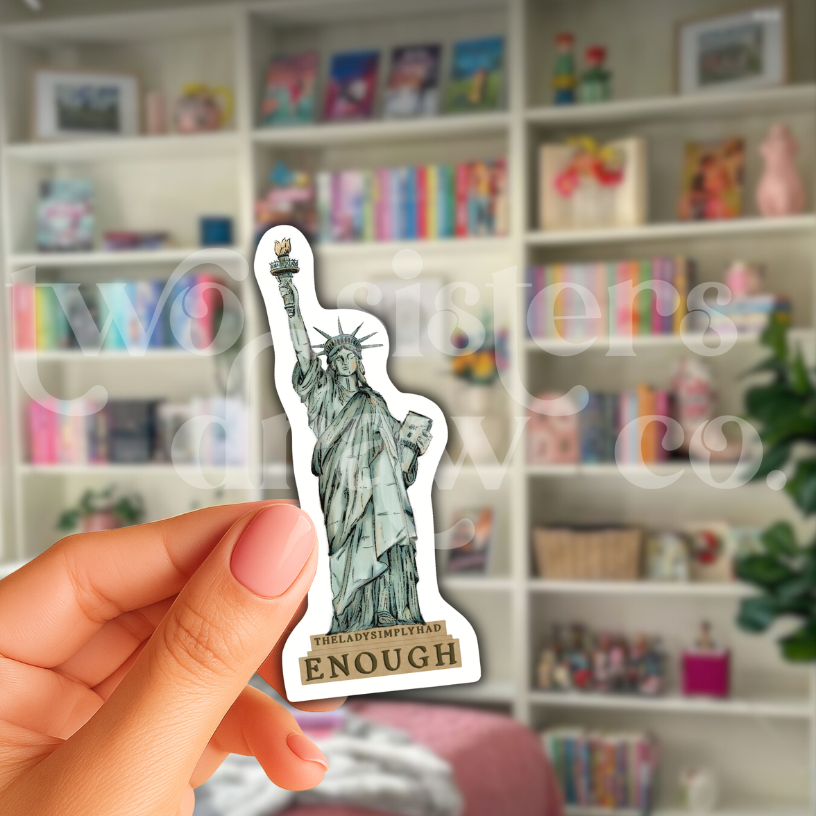 Lady Liberty Had Enough Vigilante Shit Taylor Swift Social Justice Sticker