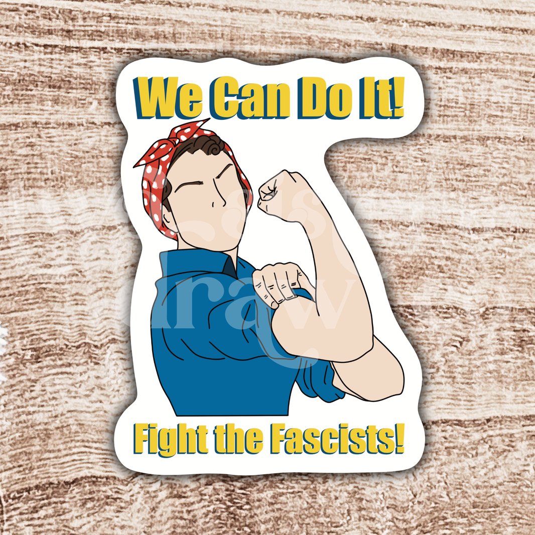 We Can Do It Rosie the Riveter Social Justice Sticker